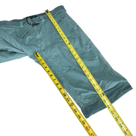 Point Zero Cargo Shorts Me Green Belted 34x15 Fishingcore Fishermancore outdoors - Picture 10 of 11